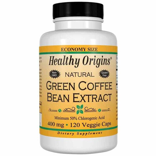 Green Coffee Bean Extract 400 Mg, Healthy Origins